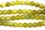 Gemstone Bead, Korean "Jade", Round, 8MM