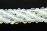 Gemstone Bead, Opalite, "Moon Stone", Round, 8MM