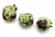 Animal & Character Lampwork Glass Bead / 16MM Round,Topaz,Frog