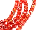 8MM Millifiore Bead / Round Red