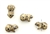 Porcelain Beads / Toad 19MM Brown