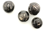 Porcelain Beads / Round 18MM Black