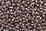 6/0 Seed Bead,Vintage Czechoslovakian Seed Beads, Gold Lined, Pale Purple