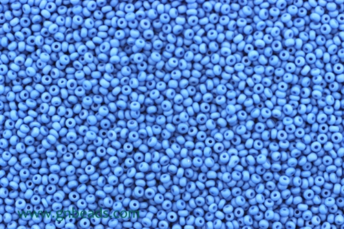 13/0 Seed Bead,Vintage Czechoslovakian Seed Beads, Blue