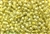 Seed Bead, 6/0, Vintage, Czechoslovakian, Pale Yellow Lined, Crystal