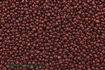 12/0 Seed Bead,Vintage Czechoslovakian Seed Beads, Reddish, Brown