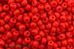 Seed Bead, 4/0, Vintage, Czechoslovakian, Red