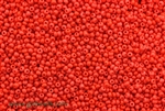 12/0, Seed Bead, Vintage, Czechoslovakian, Seed Beads, Red Orange