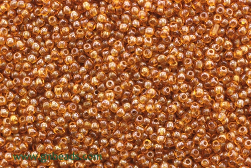 11/0 Seed Bead,Vintage Czechoslovakian Seed Beads, Honey