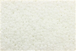 Seed Bead, 11/0, Vintage, Czechoslovakian, Milk White Lustre