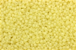 9/0, Seed Bead, Vintage, Czechoslovakian, Seed Beads, Clear Pale Yellow
