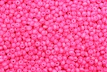 9/0, Seed Bead, Vintage, Czechoslovakian, Seed Beads, Bright Pink