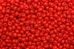 7/0, Seed Bead, Vintage, Czechoslovakian, Seed Beads, Deep Red