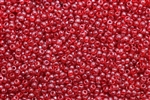 Seed Bead, 11/0, Vintage, Czechoslovakian, Light Ruby Lustre