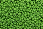 8/0, Seed Bead, Vintage, Czechoslovakian, Seed Beads, Green