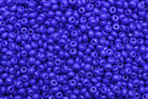 9/0, Seed Bead, Vintage, Czechoslovakian, Seed Beads, Dark Blue