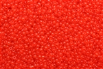12/0, Seed Bead, Vintage, Czechoslovakian, Seed Beads, Clear Light Red