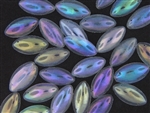 Vintage French Sequin 20MM Oval / Crystal AB