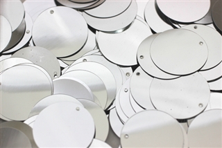 24MM Vintage Round Sequin 1.8MM Top Drilled Hole