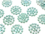 Sequin, Spangle, Round, Vintage, French, 18MM, Light Blue AB