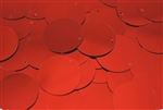 Sequin, Round, 24MM, Vintage, 1.8MM Top Hole, Red