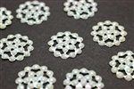 Sequin, Spangle, Round, Vintage, French, 18MM, Pale Blue