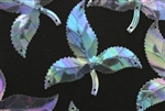 Sequin, Vintage, French, Leaf, 45MM, Crystal AB