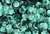 Sequin, 10MM, Round, Cupped, Vintage, 1.5MM Center Hole, Aqua Green