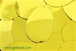 Sequin, Vintage, 36MM, Egg, Chartreuse