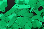Sequin, Rectangle, Vintage, 22MM, Green