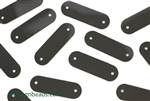 Sequin, Rectangle, Vintage, 22MM, Black