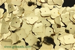 Sequin, Clover, 12MM, Vintage, Gold