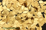Sequin, Tear Drop, Vintage, 9MM, Dark Gold