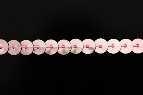 Sequin Trim, 5MM, Vintage, Flat Round, Pink