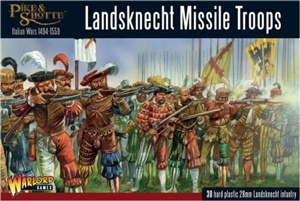 Pike and Shotte - Landsknecht Missile Troops Plastic