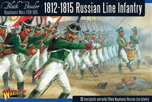 Warlord Games - Late Russian Napoleonic Infantry 1812 - 1815 TWO BOXES
