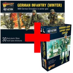 Bolt Action - German Infantry Winter + Support Pack Deal