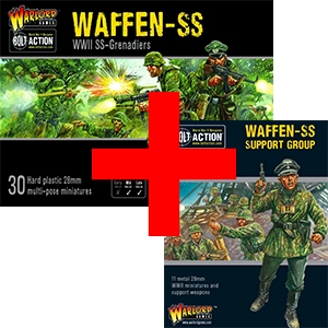 Bolt Action - German Waffen-SS+ Support Pack Deal