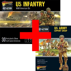 Bolt Action - US Infantry + Support Pack Deal