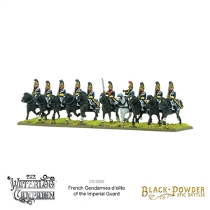 Warlord Games - Epic Battles: Waterloo - French Gendarmes D'elite of the Imperial Guard