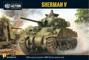 Bolt Action - Sherman V tank plastic box set
