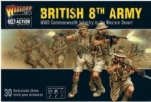 Bolt Action - British 8th Army Plastic