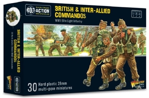 Bolt Action - British & Inter-Allied Commandos plastic