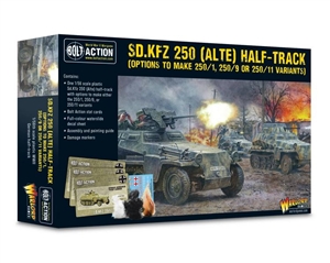 Bolt Action - Sd.Kfz 250 Alte Half-Track (Options For 250/1, 250/9 & 250/11 Variants) Plastic