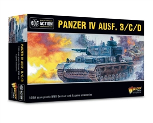 Bolt Action - Panzer IV Ausf. B/C/D Medium Tank (Plastic)
