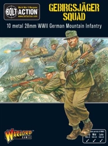 Bolt Action - German Gebirgsjager squad (Mountain Troops)