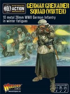 Bolt Action - German Grenadiers In Winter Clothing