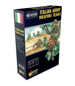 Bolt Action - Italian Army Weapons Teams