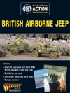Bolt Action - British Airborne Jeep & Trailer