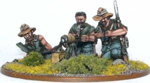 Bolt Action - Chindit Vickers MMG Team